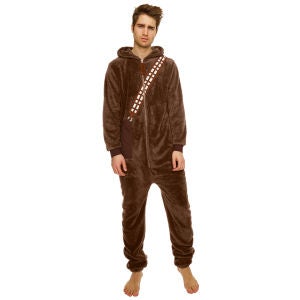 Star Wars Chewbacca Fleece Jumpsuit - Brown