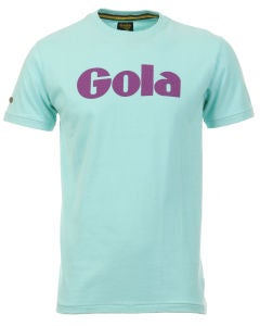 Gola Men's Ramsey T - Shirt - Bright Green/Deep Purple