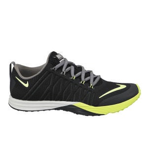 Nike Women's Lunar Cross Element Training Shoes - Black/White/Volt Green