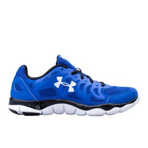 Under Armour Men's Micro G Engage Running Shoes - Scatter Blue/Black/White