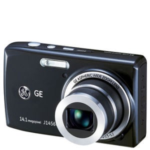 GE J1456W Digital Camera - Black (14MP, 5 x Optical, 2.7 Inch LCD)