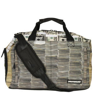 Sprayground Money Stacks Duffle- Green
