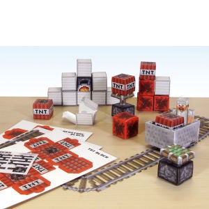Minecraft Papercraft Over 48 Piece Sets