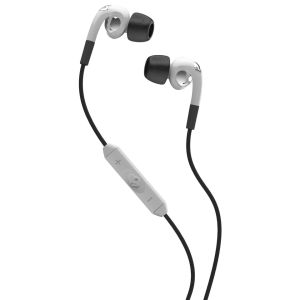 Skullcandy FIX InEar Earphones with Mic3 - White/Chrome