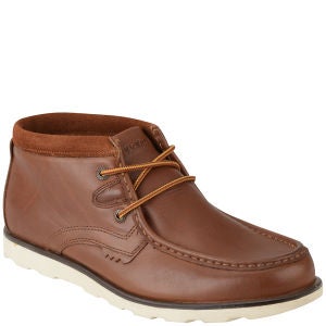 Kickers Men's Urbo Trapper Leather Trainers - Tan