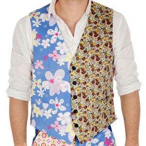 Foul Fashion Men's Waistcoat - Multi