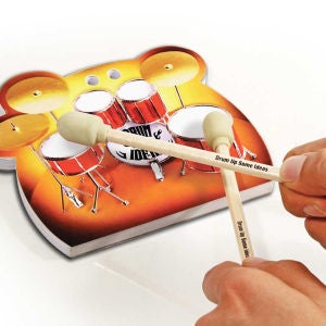 Desktop Distractions Drum Up Some Ideas Stationary Set