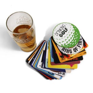 Gentleman's Club Drinking Game Bar Mats