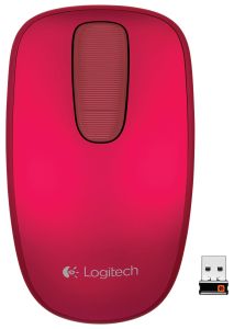 Logitech T400 Zone Touch Mouse - Velvet Red