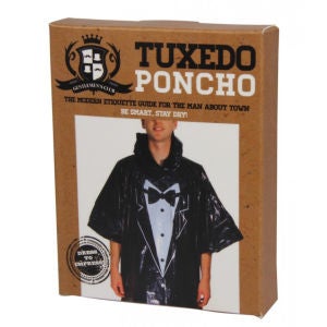 Gentleman's Club Tuxedo Poncho
