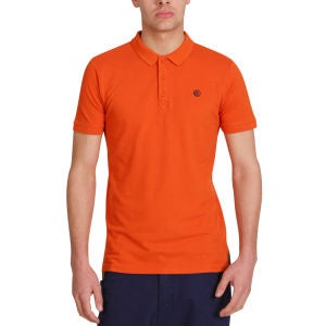 Mas-if Men's Utah Pique Polo Shirt - Burnt Orange