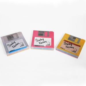 Floppy Disk Sticky Notes