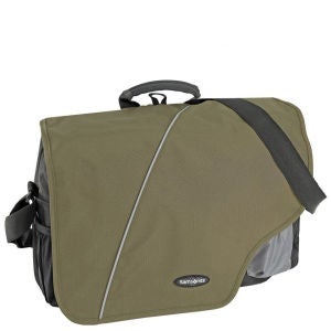Samsonite Wander Boston Laptop Messenger Bag - Khaki