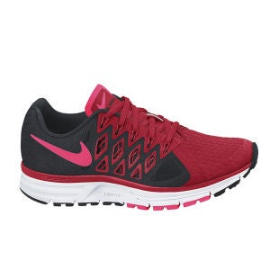 Nike Men's Zoom Vomero 9 Neutral Cushioned Running Shoes - University Red 