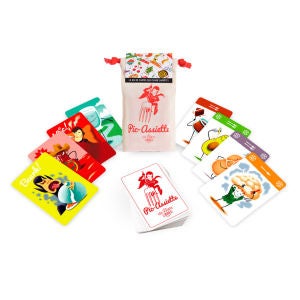 Les Jouets Libres Pic-Assiette Card Game Concerning Good Nutrition