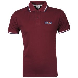 Ellesse Men's Challenge Polo Shirt - Burgundy