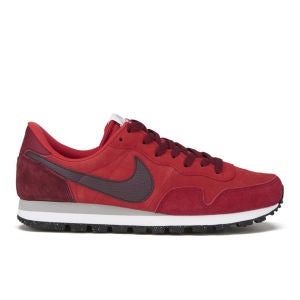 Nike Men's Air Pegasus '83 Trainers - Leather Red Clay/White