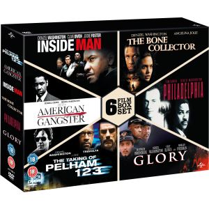 Denzel Washington: The Taking of Pelham 123 / American Gangster / Inside Man / The Bone Collector / Philadelphia / Glory