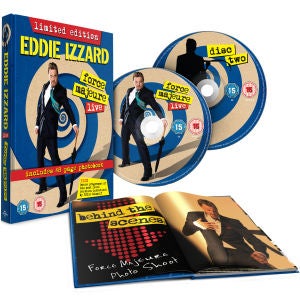 Eddie Izzard: Force Majeure - Live: Includes 48-page photobook (Limited Edition)