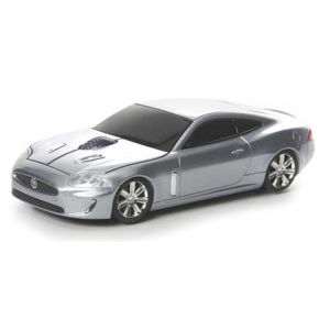 Road Mice Jaguar XKR Silver Wireless Mouse - Grade A Refurb