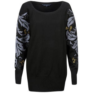 French Connection Women's Quill Queen Jumper - Black