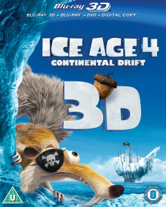 Ice Age 4: Continental Drift 3D (Includes 2D Blu-Ray, DVD and Digital Copy)