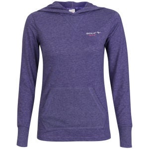 Gola Woman's Hooded Long Sleeve T-Shirt - Purple Marl