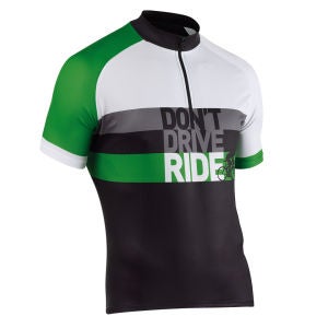 Northwave Re-Cyclist Short Sleeve Jersey - Black/White/Green