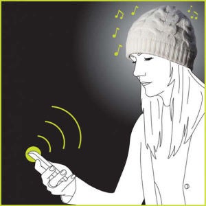 iMusic Knitted Hat - Wireless