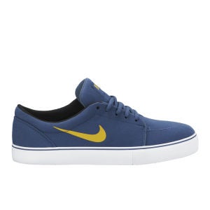 Nike Men's Satire Canvas Trainers - New Slate/Varsity Maize/White