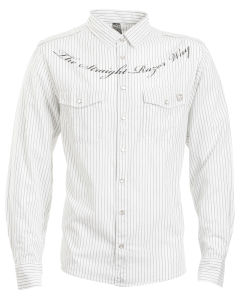 Iron Fist Men's Barber Shop Woven Pinstripe Shirt