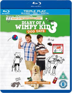 Diary of a Wimpy Kid 3: Dog Days - Triple Play (Blu-Ray, DVD and Digital Copy)