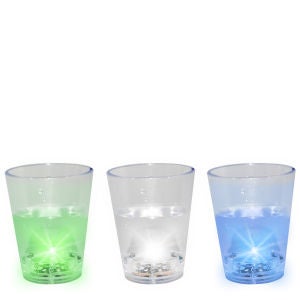 Flashing Shot Glasses - 3 Pack