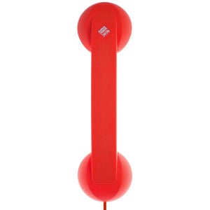 POP Phone Handset - Neon Red