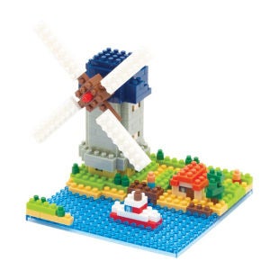 Nanoblock Kinderdijk Elshout Windmill