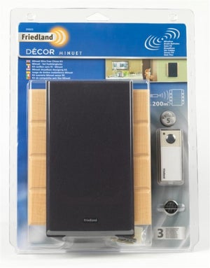 Friedland Decor Minuet 200m Wirefree Door Chime Kit