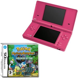 Nintendo DSi (Pink) with Pokémon: Explorers Of Time