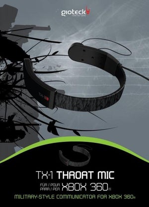 Gioteck TX-1 Throat Mic Communicator