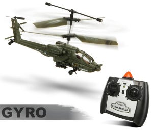 Micro Gyro Apache Helicopter