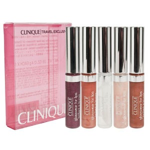 Clinique Travel 5 Piece Lip Gloss Set