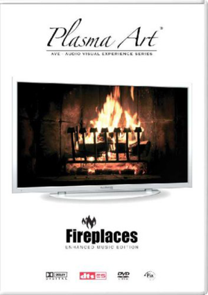 Plasma Art - Fireplace