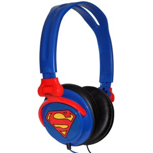 iHip DC Comics Superman Folding Headphones