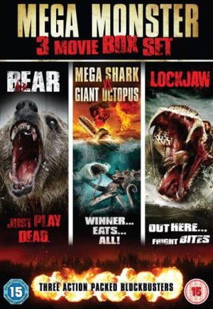 Mega Monster Box Set (Mega Shark V Giant Octopus / Lockjaw / Bear)