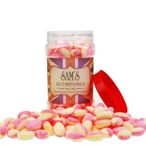 Traditional Sweet Jar - Rhubarb and Custard