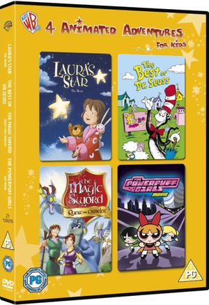 Animated Adventures Collection - Laura's Star/The Magic Sword/Dr Seuss/Powerpuff Girls - The Movie