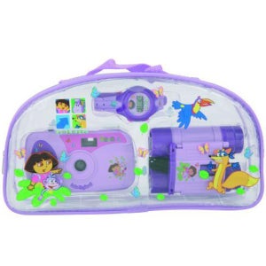 Dora The Explorer LCD Watch, Binoculars and Camera Action Set
