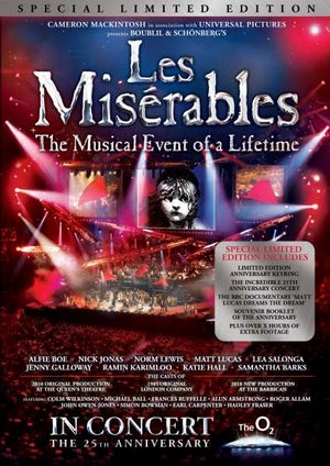 Les Miserables - 25th Anniversary Limited Edition (With Keyring)