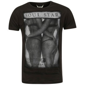 Soul Star Men's Emu T-Shirt - Charcoal