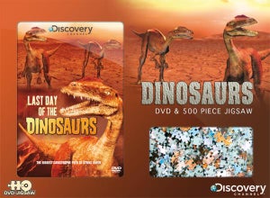 Discovery Channel: Dinosaurs (DVD & Jigsaw Gift)