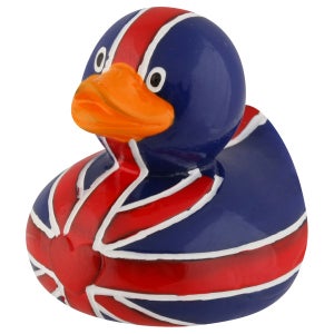 Union Jack Ducky Lip Balm - Strawberries and Cream